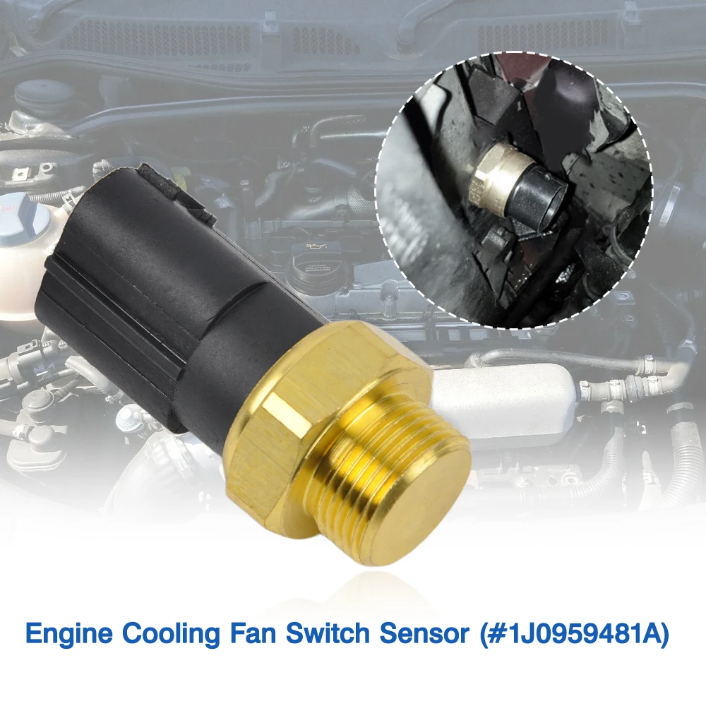 

Car Engine Cooling Fan Switch Temperature Sensor For Volkswagen VW Golf Audi Skoda Seat 3Pin 1J0959481A TS10292, 36563, 50028