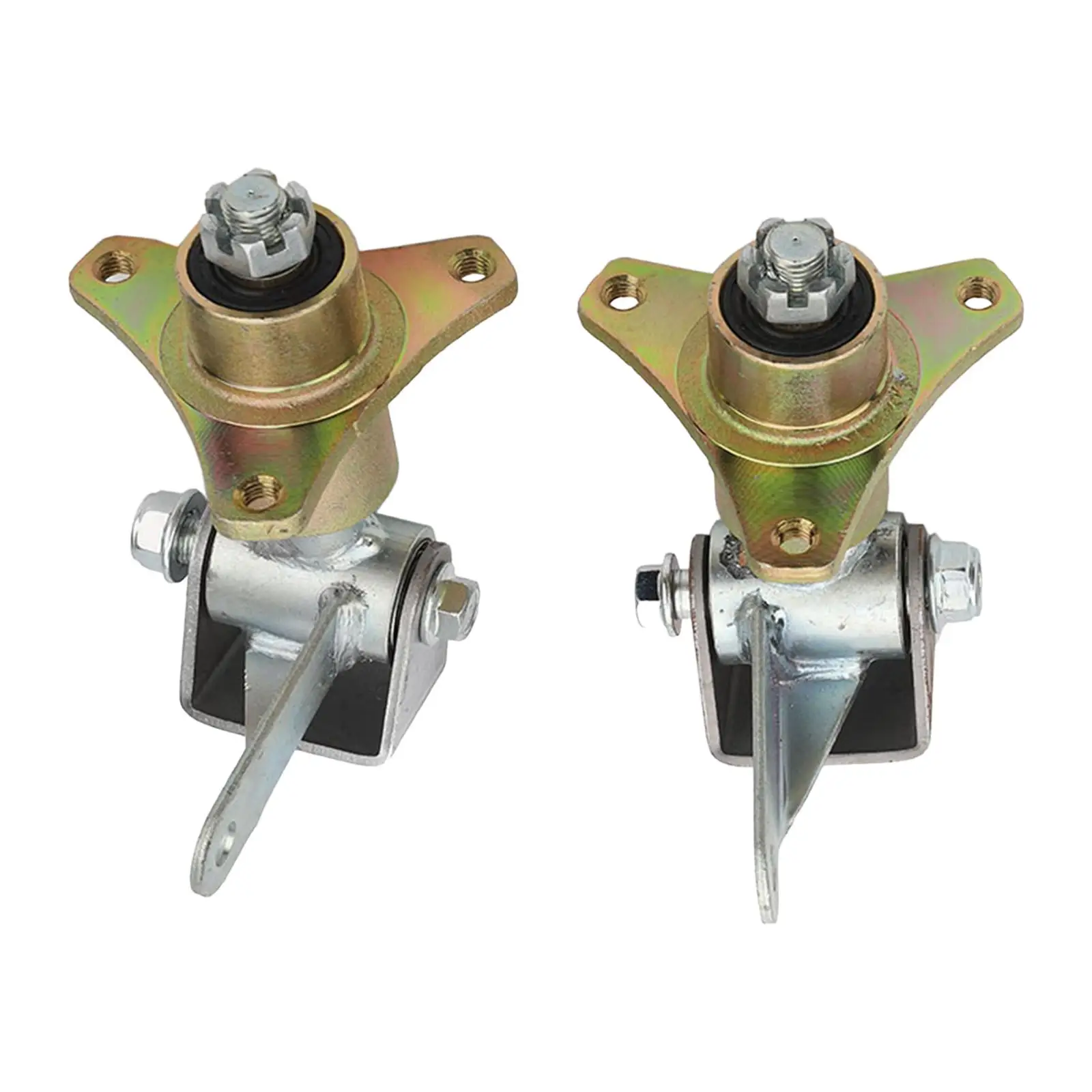 

17mm 3 Stud Wheel Hub Bearing Flange High Hardness Steel Alloy DIY Replacement Parts for 6 inch Tires ATV Quad Bike Go Kart