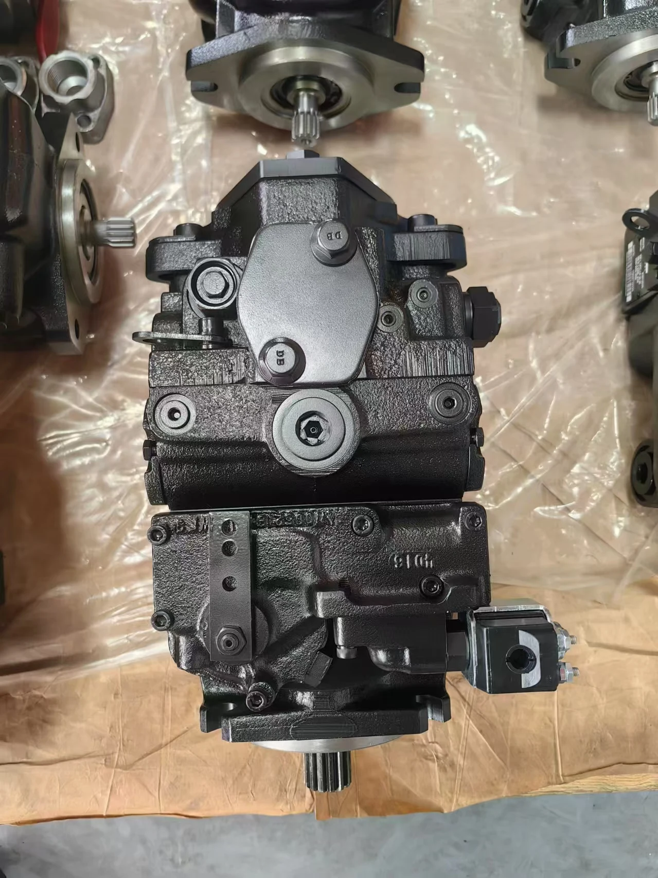 المضخة الهيدروليكية 90L سلسلة 90R100MA1CD60S4C7F03GBA353526 مضخة المكبس المكبس 90R055MF1V6D3S1L02NNN424222 #4