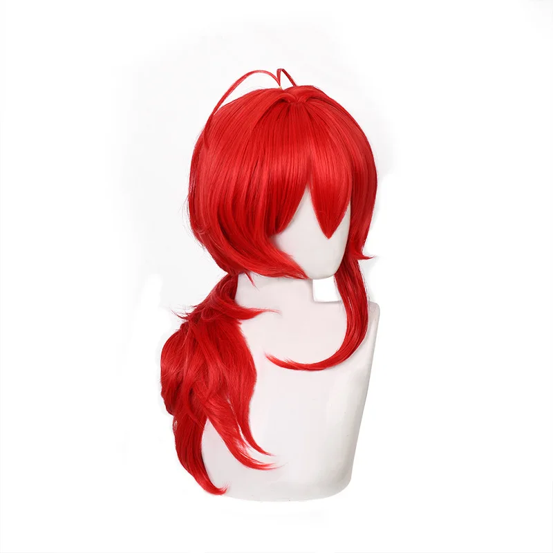 Genshin Impact Diluc Cosplay Wig Traveler Lord Dawn Winery's Nobleman