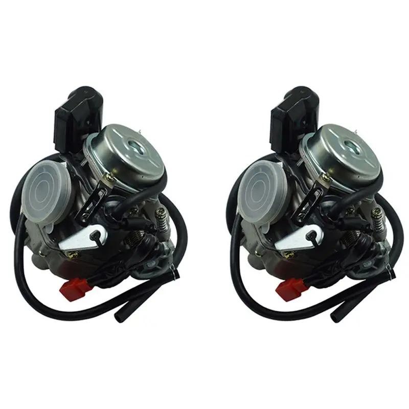 

2 Pcs 24Mm GY6 Carburetor ATV 125Cc 150Cc Fit For Kazuma Redcat Scooters Karts-AU62