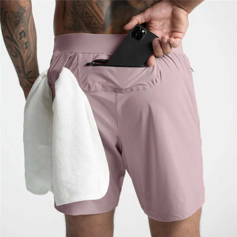 Summer Men Shorts Gym Sports Athletic Running Shorts Fitness Beach Shorts Basketball Jogging Shorts Large Size Loose Short Pants