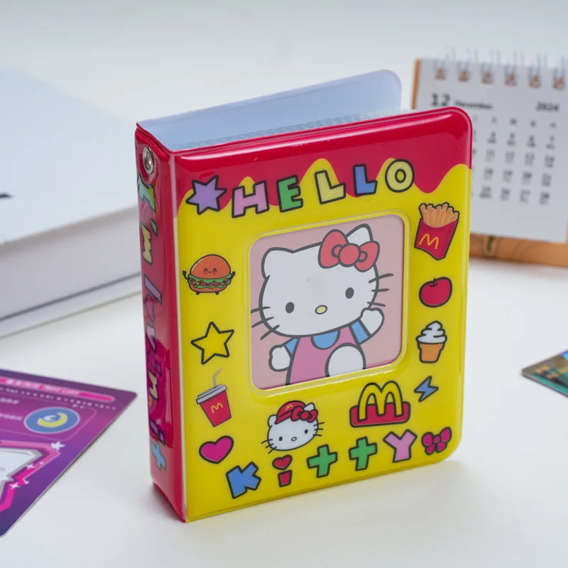 

Симпатичная книга для карточек Mai Mai Kitty, 3-дюймовая маленькая карточка Ins, книга для хранения Idol Star Chasing Punch, 40 карточек, сумка для карточек, фотоальбом для подруги