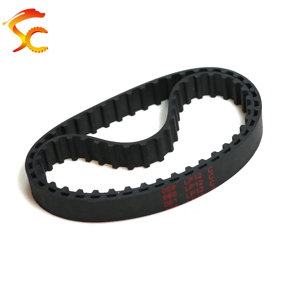 XL Belt Model 112XL to 130XL XL Timing Belt Tooth Pitch 5.08mm XL Rubber Belt Width 5/6/9/10/12/15/20mm for CNC Synchronous Belt