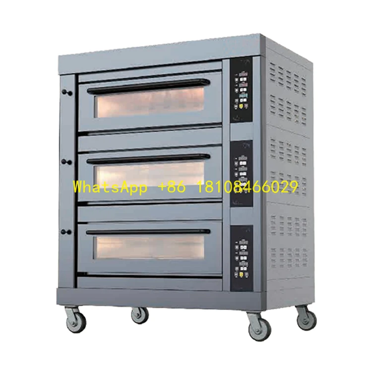 

Коммерческая электрическая автоматическая печь для выпечки хлеба для ресторана, полное хлебопекарное оборудование
