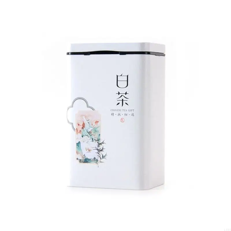 L9BE Coffee Tea Storage Jars Sealed Loose Tea Canister Japanese Packing Box