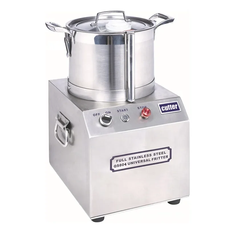 

Electric Food Chopper Ginger Garlic Peanut Meatball Stainless Steel High Speed Commercial Meat Grinder Vegetable Cutting Machine