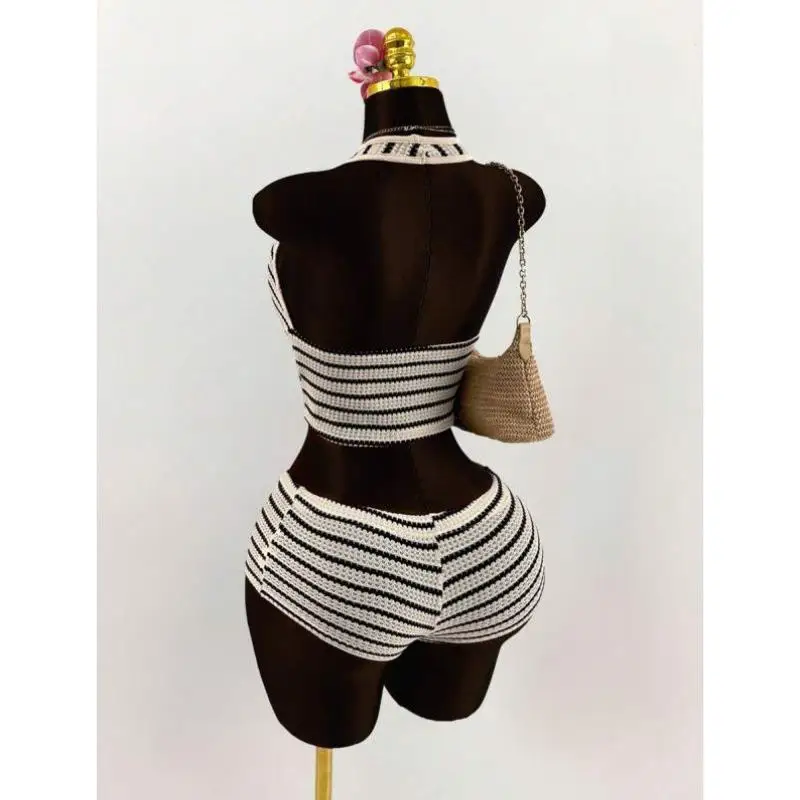 

Women's 40093 Sle Cross-Border Summer Holiday Outfit Casual Sportswear Seven-Quarter Sve Autumn Collection