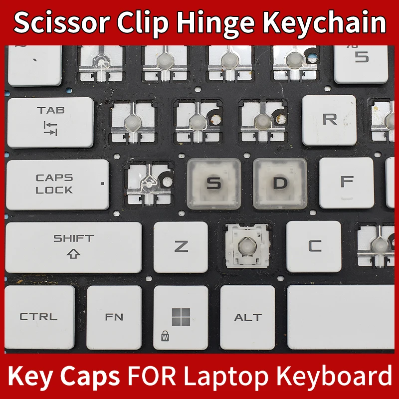 

Колпачок клавиатуры для Asus TUF Gaming A15 F15 FX507 FX517 A17 FA707 F17 FX707 FX707ZC FA507 FA507RC FA507RE Крышка клавиш с ножничным шарниром