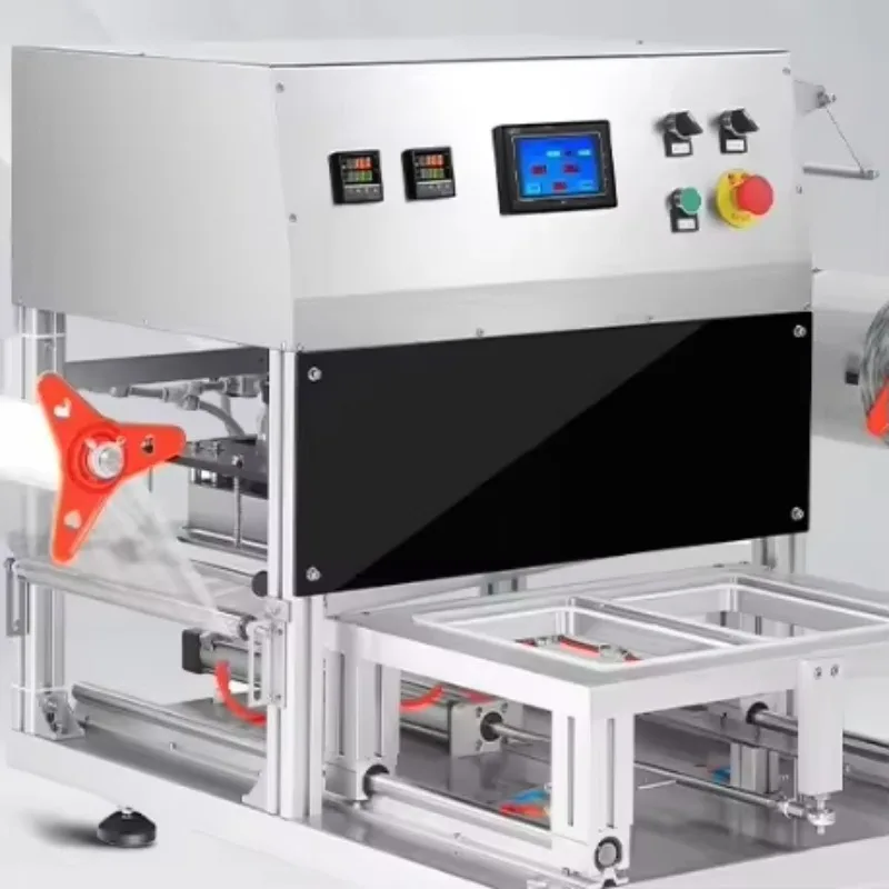 Pneumatic Desktop Fresh-Keeper Vacuum Packaging Machine For Food & Beverages Automatic Heat-Sealing Case Easy To Operate