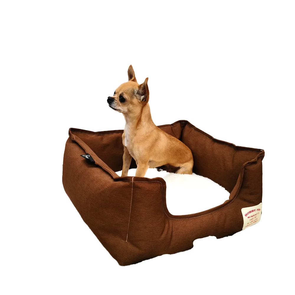 

Small Pets Smart Pet Bed Removable Indoor Dog House with AI Health Monitoring Features Smartphone App Connection