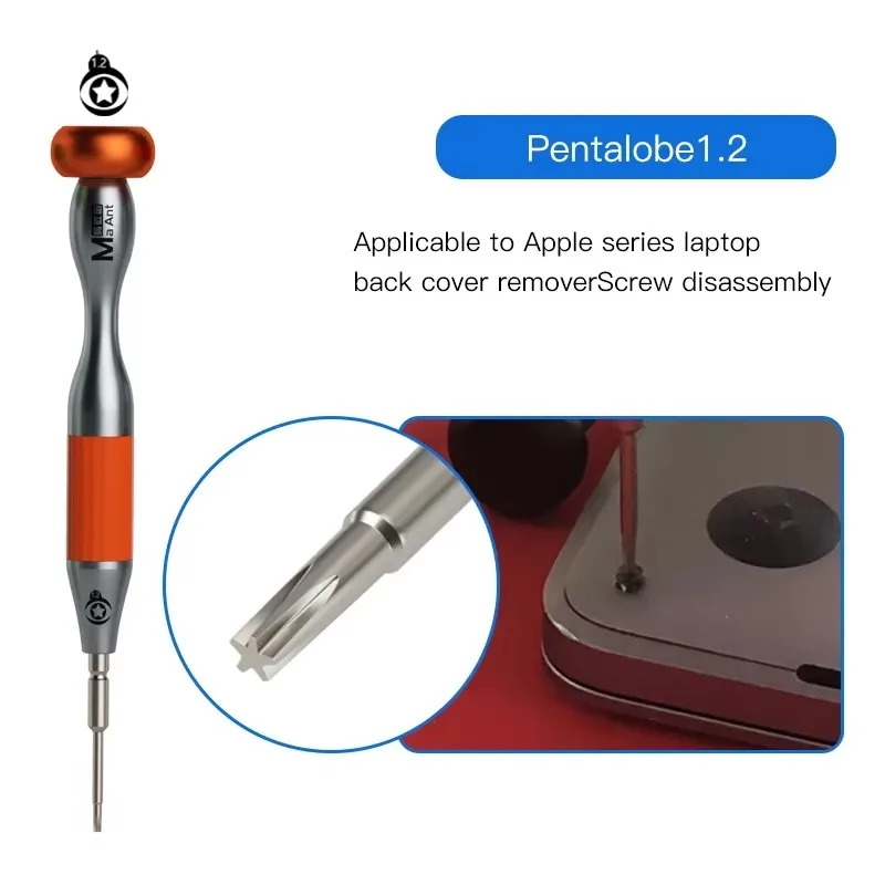MaAnt MY-903 Spezial-Schraubendreherbit aus hochfestem legiertem Stahl mit starker magnetischer Adsorption, Demontagewerkzeug für iPhone, Android und MacBook – Detail 8
