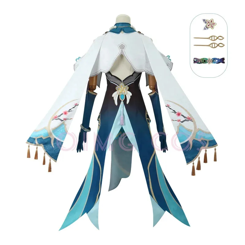 Rruan Mei Cosplay Costume Honkai Star Rail Carnival Uniform Anime Halloween Costumes Game