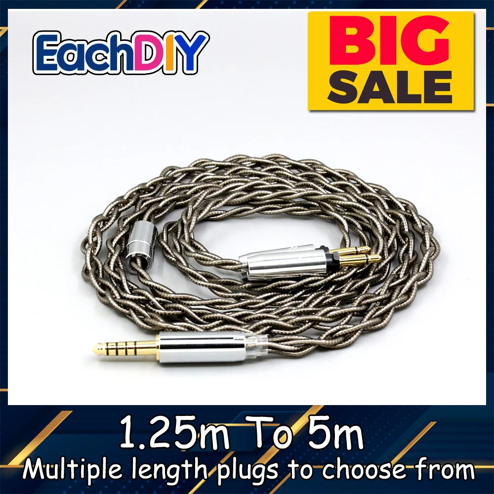 

99% Pure Silver Palladium + Graphene Earphone Cable For Final Audio SONOROUS IV VI VIII X D8000 Design Pando Hope LN009003