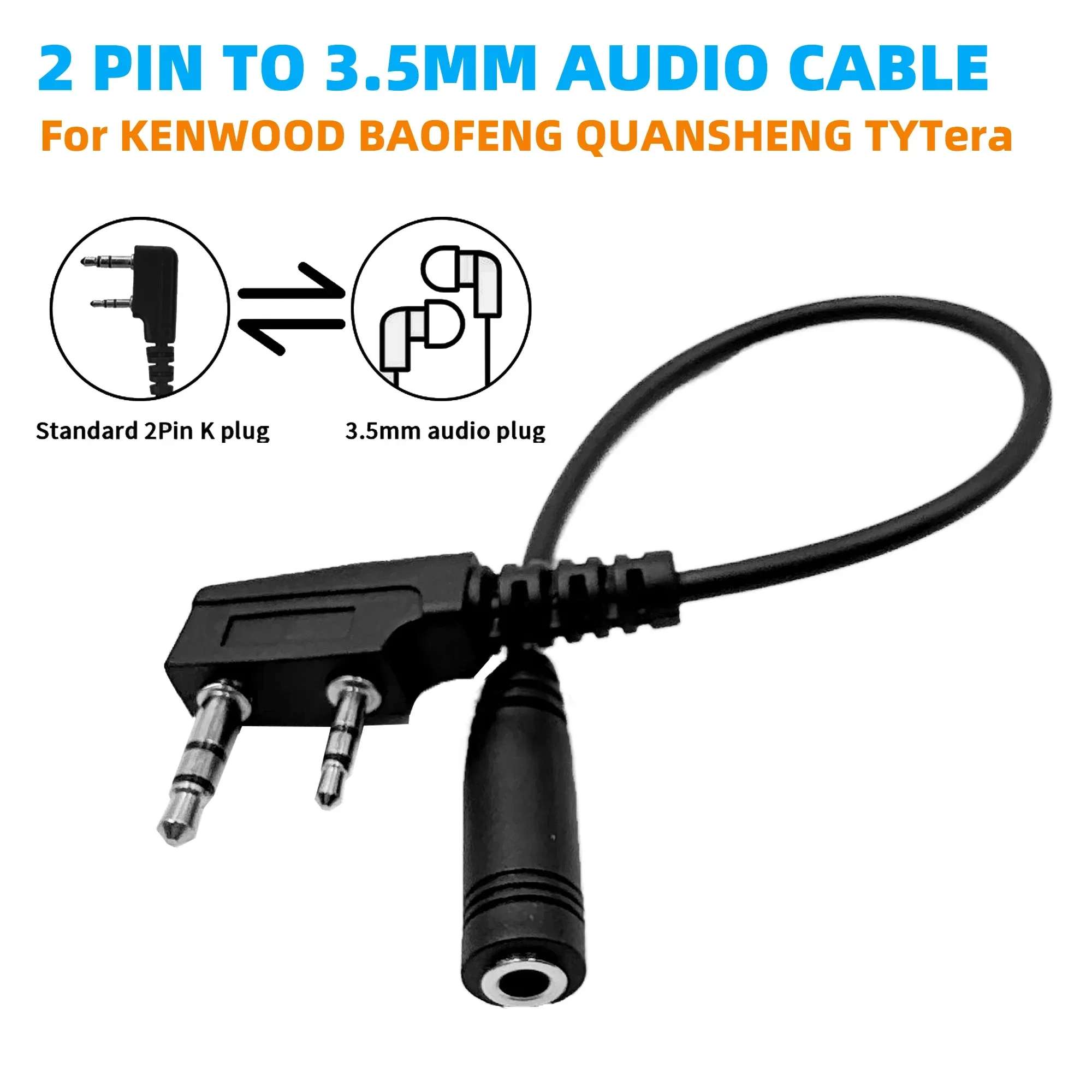 Baofeng 2 Pin To 3.… - image