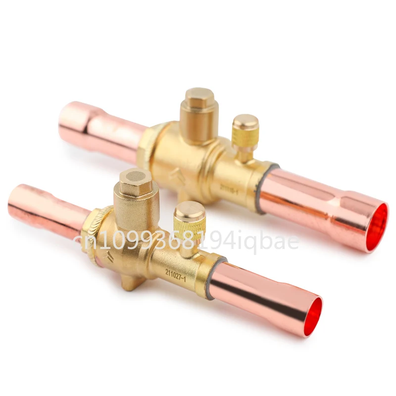 Refrigerant Ball Valve QFT-6/10V/12/19/28 Refrigerant Cut-off Valve For Air Conditioning Heat Pump Cold Storage Unit In Stock