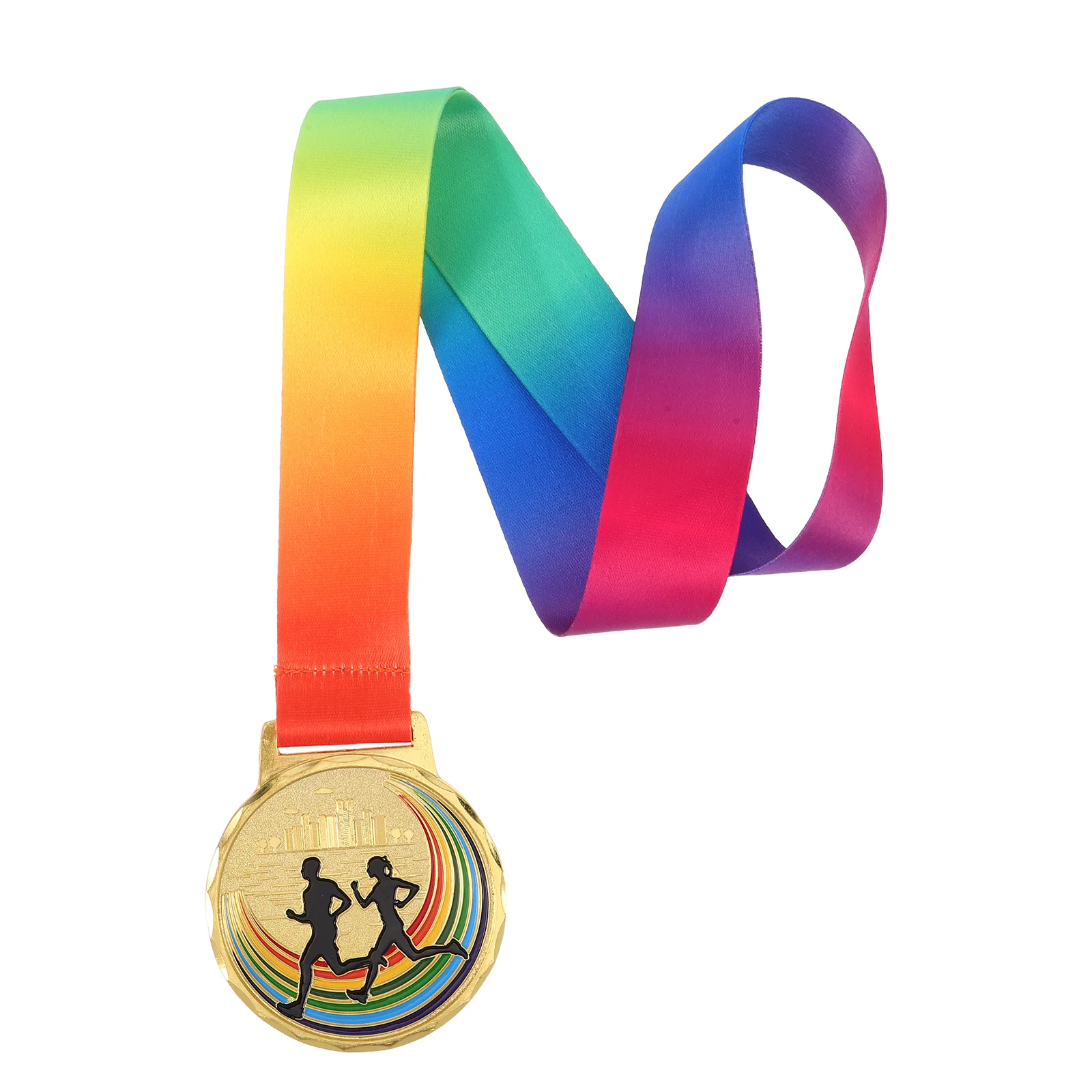 

Award Medal for Runners Zinc Alloy Construction Neck Lanyard Suitable for Outdoor Sports Competitions Running Event