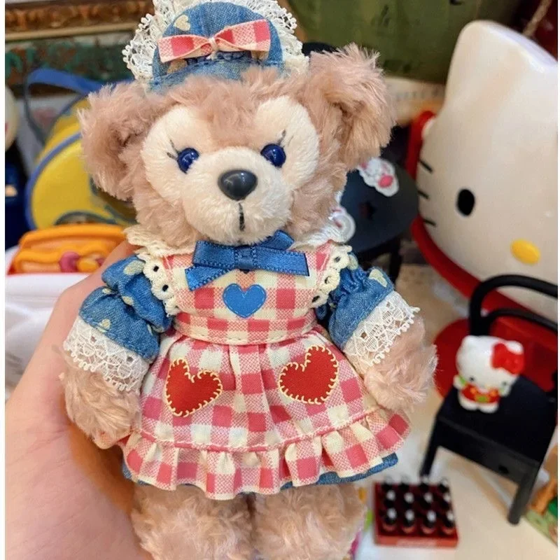 Nowy Kawaii Disney Shelliemay Duffy Stellalou pluszowa lalka wisiorek torba mały wisiorek breloczek dziewczyna serce prezenty świąteczne