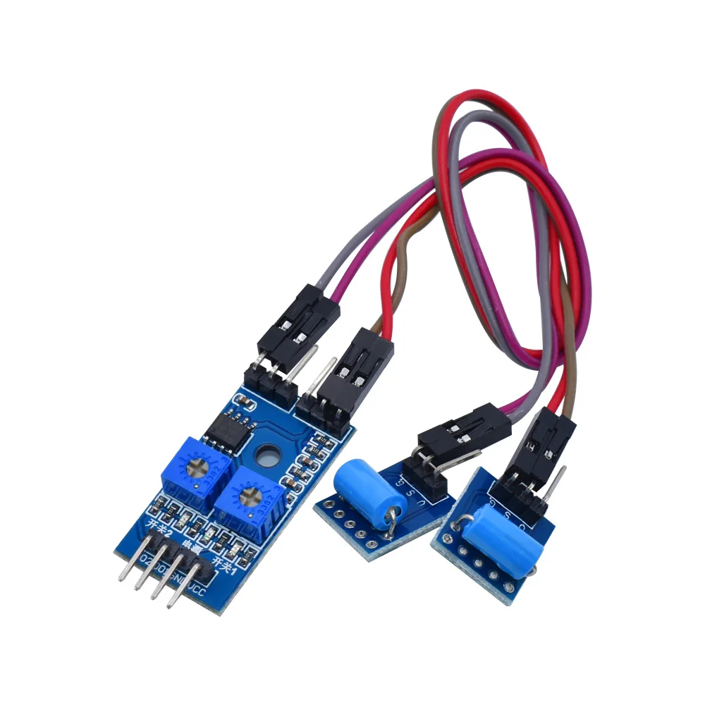 Normally Closed Vibration Sensor Module 2 Channel Alarm System DIY Smart Vehicle Robot Helicopter Airplane Aeroplane Boart Car