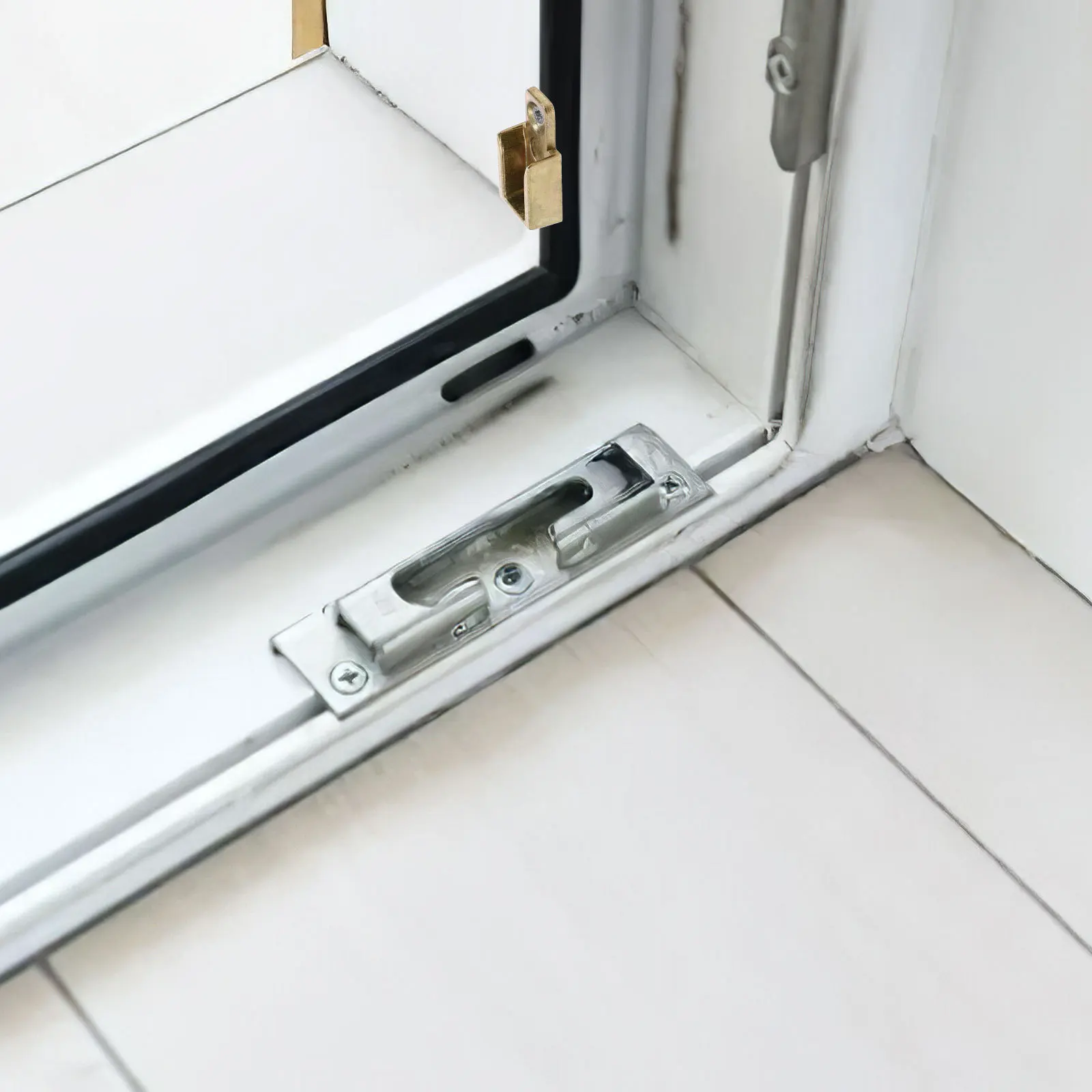 

Latch Keeper Replacement For Sliding Window Lock Part Heavy Duty Strike Sash Lock Accessory Durable Window Safety Hardware