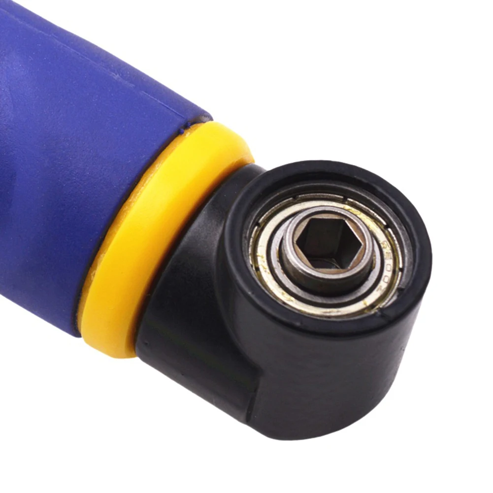

1/4 Inch 90° Degree Right Angle Attachment Drill Driver Screwdriver Extension Holder Adapter Corner Electric Drill Chuck