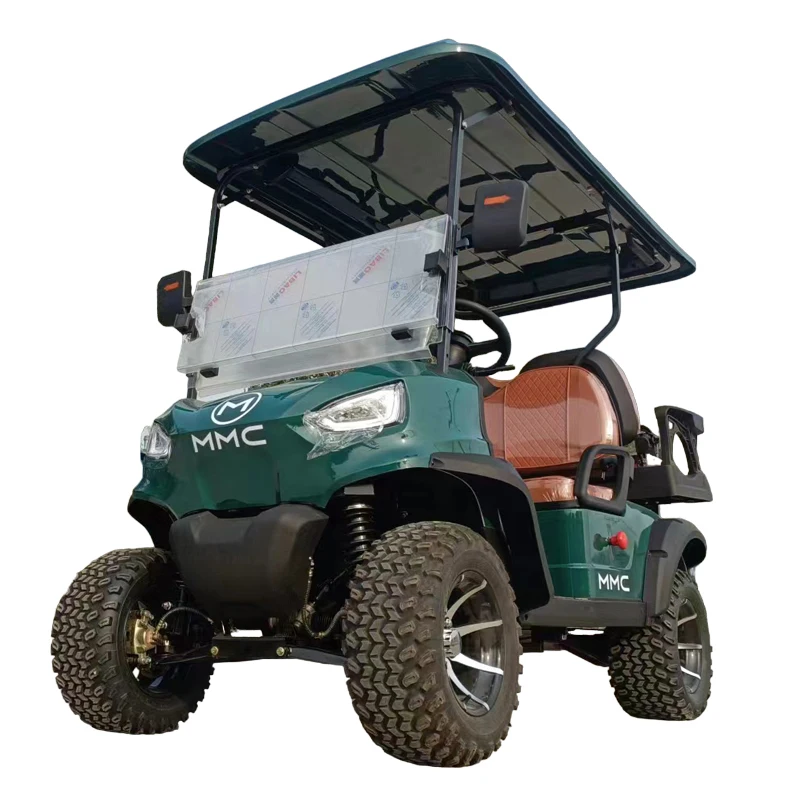 Sale Affordable Price CE DOT certificate 48/60/72V 4000/5000W 2 4 Seaters Electric Golf Cart With Backup Camera