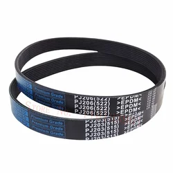 Top Quality EPDM 9PJ515 9PJ559 8PJ522 PJ522 Treadmill Tumble Dryer Washing Machine Motor Poly-V Drive Lawn Mower Belt PJ203 PJ20
