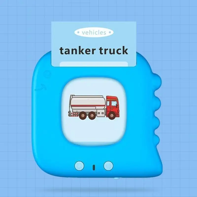 Macchina lettura educativa con schede flash interattive, dispositivo apprendimento per bambini P31B