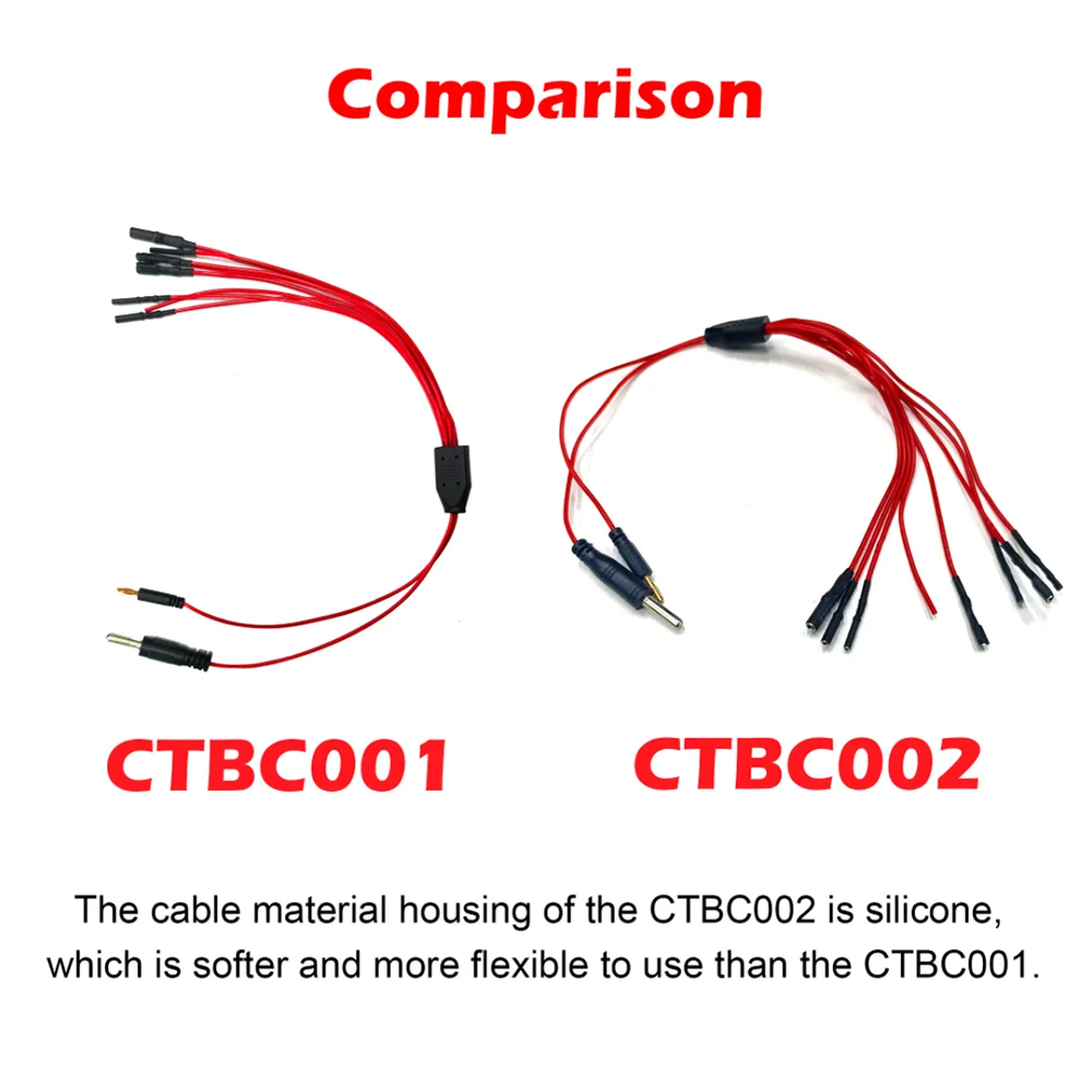 CTBC001/CTBC002 8-Way ECU Breakout Leads Jumper Cable DIY Test Wire for Automotive Diagnostic Oscilloscope Connection
