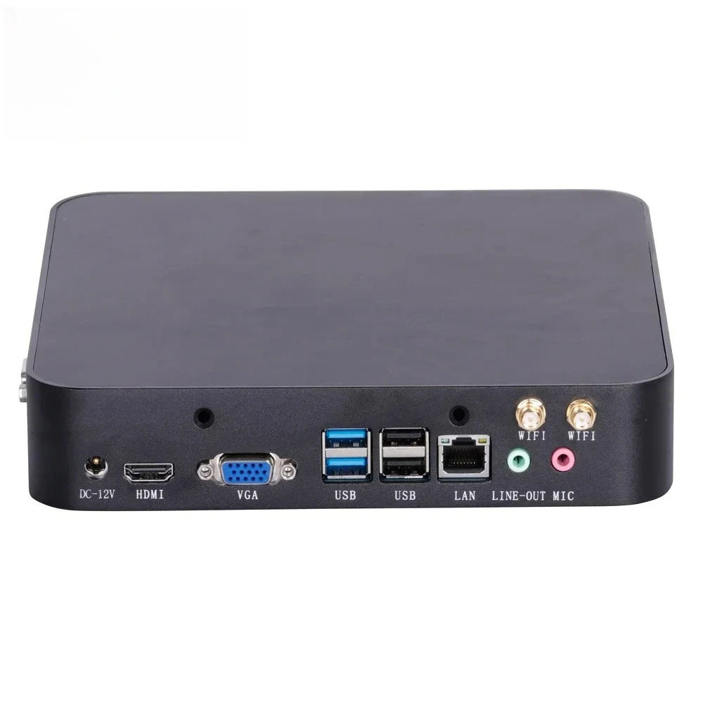 Hot Sale ELSKY 10th Gen I3 10110U Dual Core 2.1GHz Dual Lan Thin Client i3 i5 i7 Mini PC X86 Computer With 4K DP Display