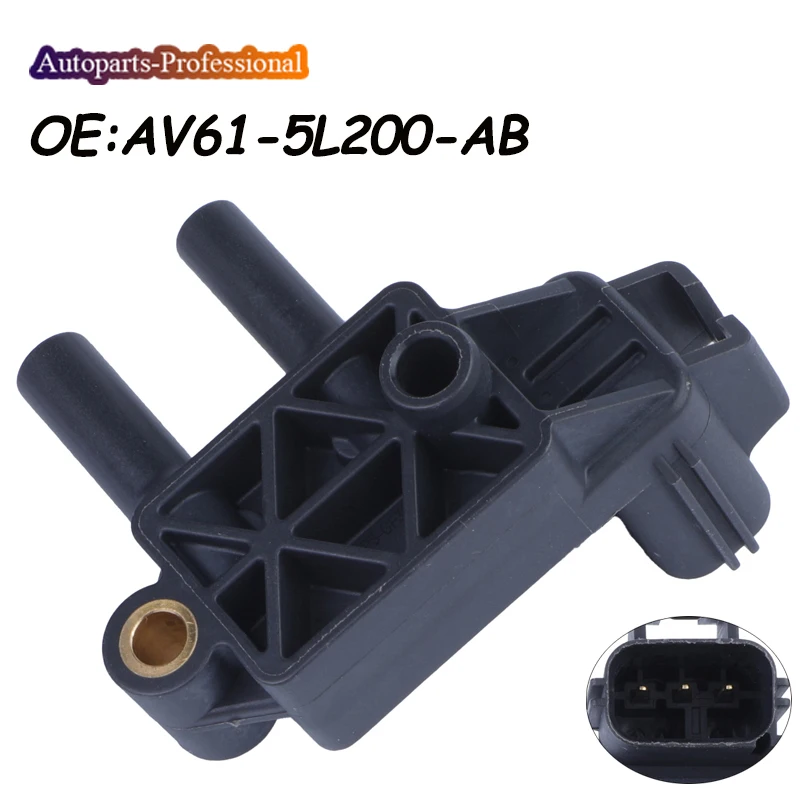 Car Exhaust Pressure /DPF Sensor AV61-5L200-AB AV615L200AB 1698614 1786775 FW93-5L200-AA FW93-5L200-AB For Ford Mondeo