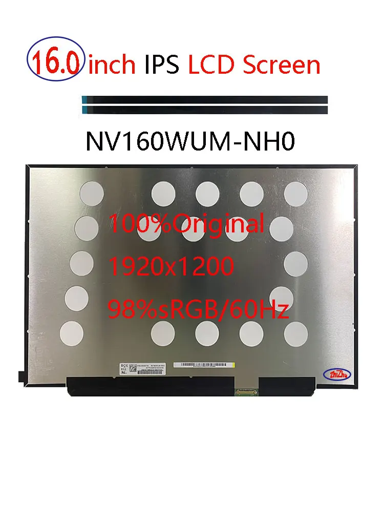 16 "zoll IPS Laptop LCD Bildschirm NV160WUM NH0 Für Huawei Matebook D16 2020 RLEF-16 Display Matrix Panel 1920x1200 eDP 30 Pins