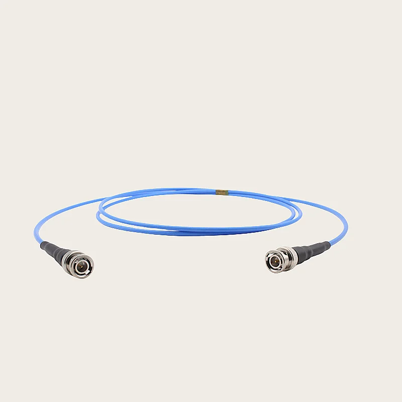 BNC Male to BNC Male Test Line 12GHZ Low Standing Wave Adapter SS402 Stable Amplitude and Phase Cable