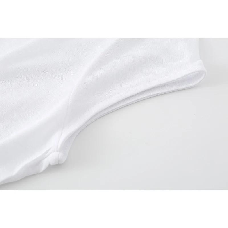 Faionable ijszijde gebreide top onregelmatig kruisknopontwerp comfortabele afslankende sli zomer casual ronde neline