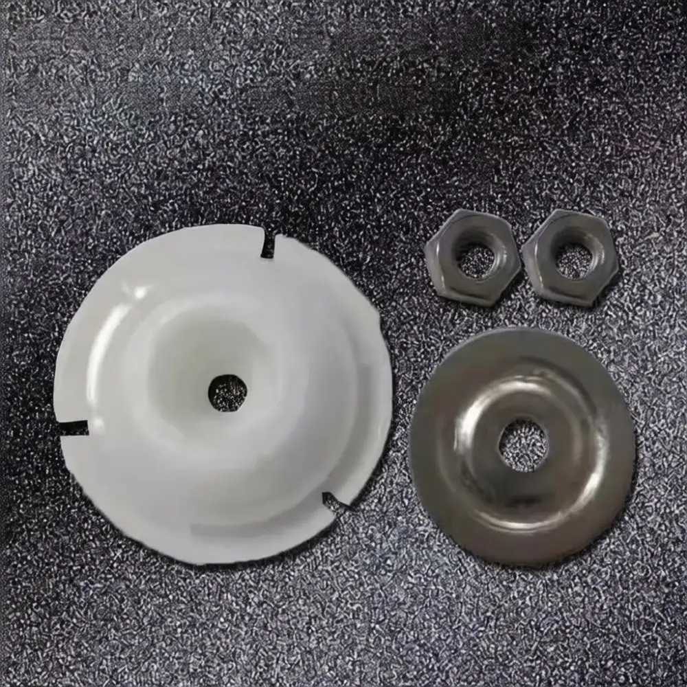 Professional Adhesive Dispenser Parts Kit Replacement Pressure Plate Nylon Pusher For Manual Caulking Applicator