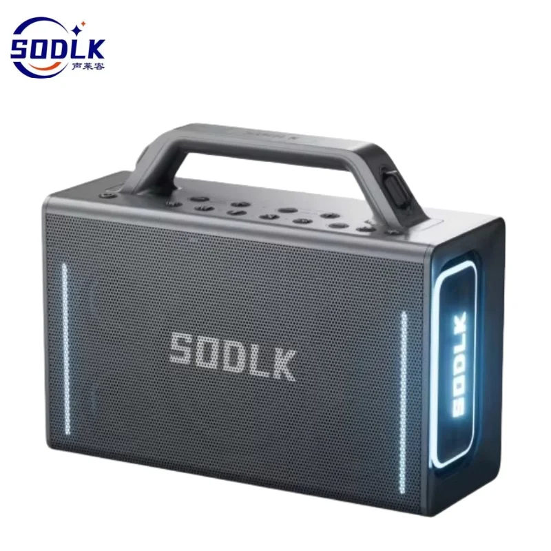 

SODLK S1116 Hifi For Activities 200W Speaker Karaoke Box Stereo Bass Outdoor Waterproof Subwoofer Portable Wireless Speakers