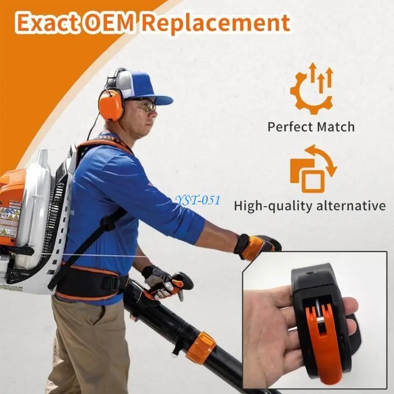E15A Styles Throttle Grip And Lock Bar Replacements Parts For Professional Leaves Blowers