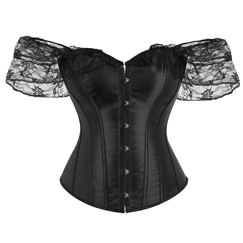 

Corsets for Women Medieval Costume Overbust Overbust Lingerie Tops Gothic Bandage Shapewear Underwear Bodysuit Waist Shaping