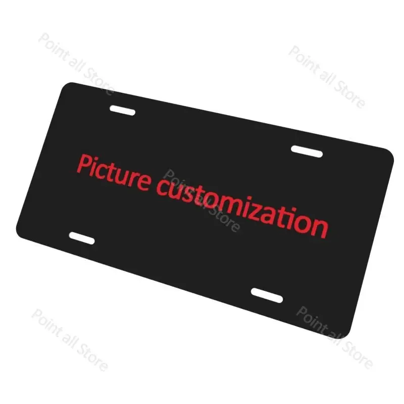 Customized Personalized Decorative Metal License Plate