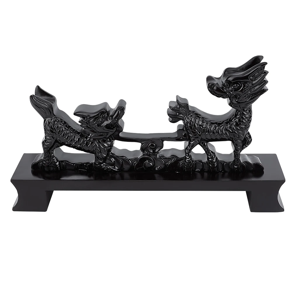 

Подставки для мечей Kylin из смолы, черные, 5,7x21,3x11,5 см