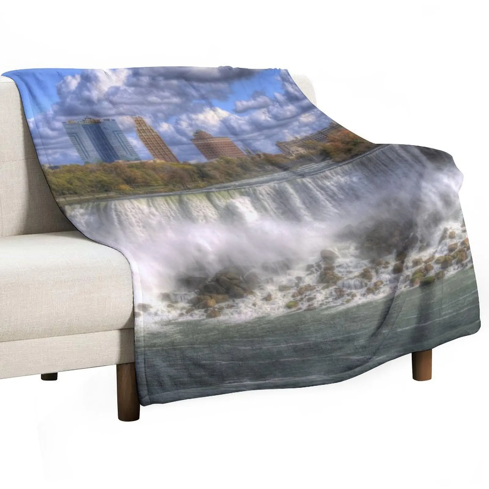 

Niagara Falls Canada Throw Blanket for babies Blankets For Baby Decorative Sofas Luxury St Blankets