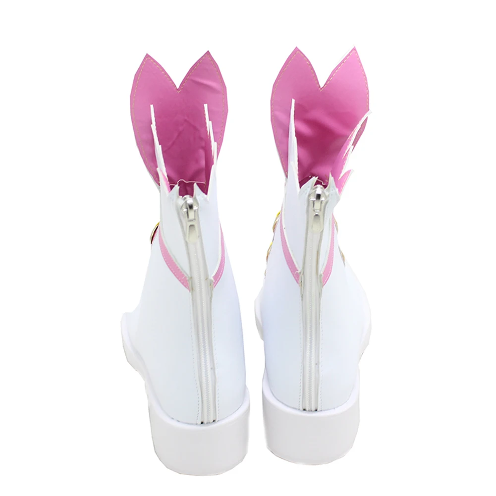 حذاء Brdwn Cardcaptor Sakura للسيدات Sakura Kinomoto TV Clear Card Cosplay مخصص للساق قصير