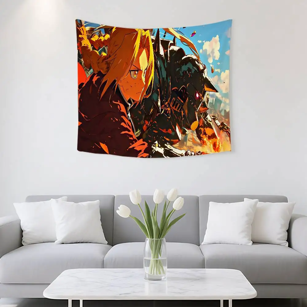 Fullmetal Alchemist Tapestry Customizable Tapestries Of Various Styles,wall Hangings, Celebrity Photo Printing,wall Hangings