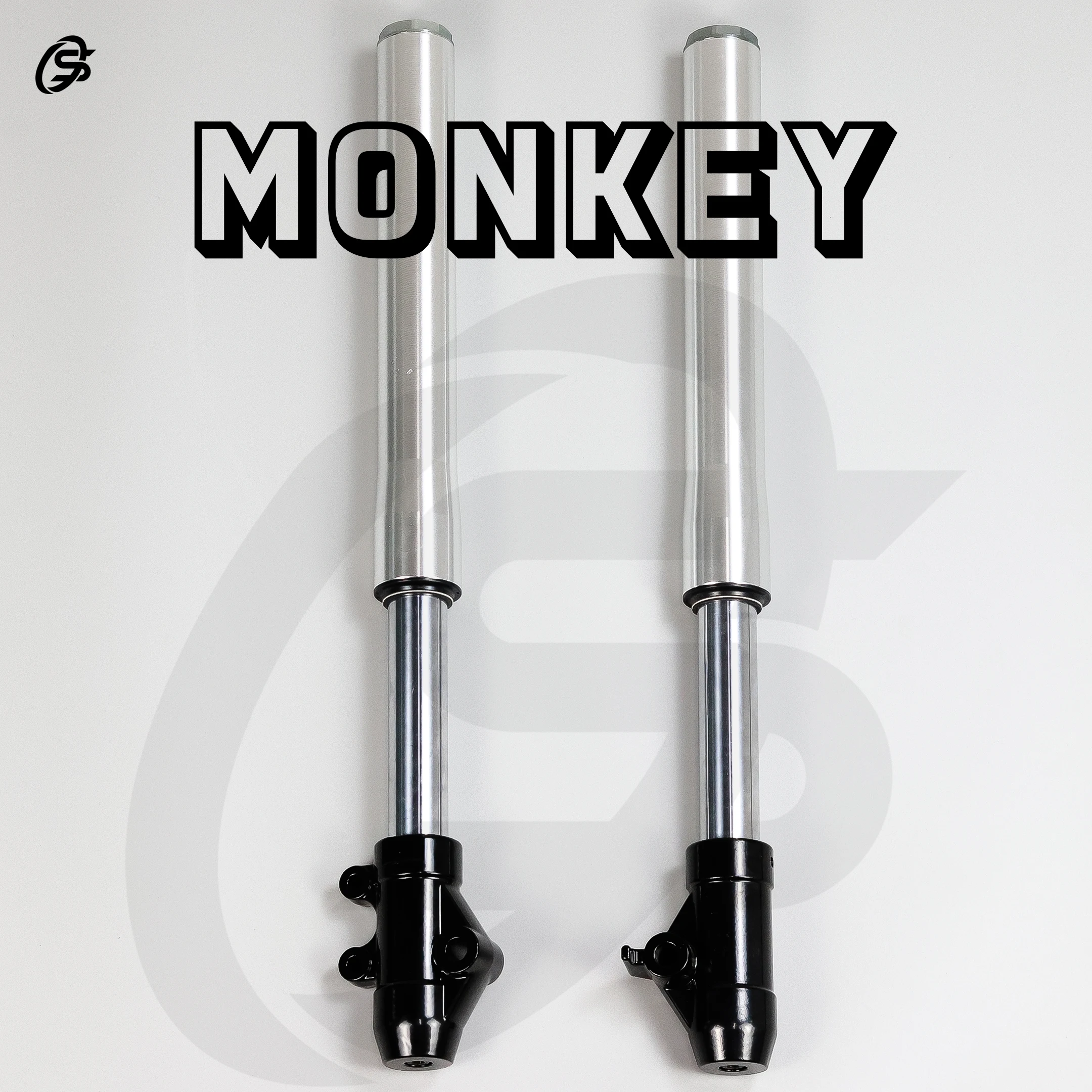 540mm Front Shock Absorber Monkey Z50 45mm Silver Shock Absorption Rebound Speed Unadjustable Motorcycles Accessories