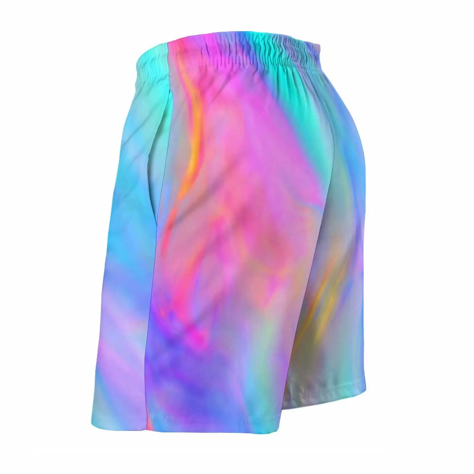 Bunte Regenbogen-Pride-Monats-Geschenk-Board-Shorts, mehrfarbige Flow-Männer, lustige Board-Shorts, heißes Design, übergroße Badehose