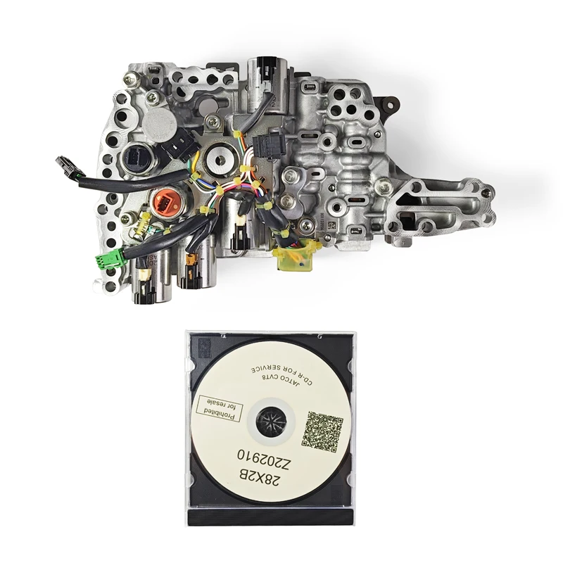 

JF017E 2012-2018 Nissan Pathfinder 3.5L Valve Body W Shift Solenoid Valve JF017E CVT OEM With CD