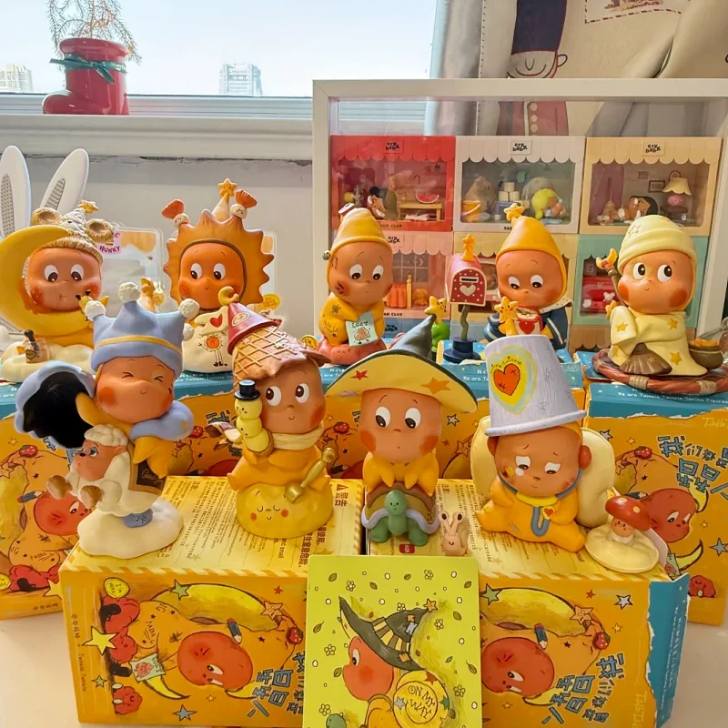 POP MART We Are Twinkle Twinkle Series Blind Box Pvc/Abs Anime Figure Cute Desktop Trendy toy Ornament Collection Festival Gifts