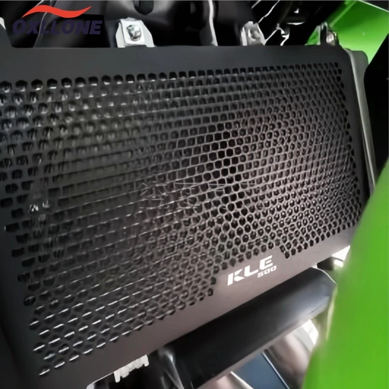 

Radiator Guard For Kawasaki KLE500 kle 500 KLE KLE500 2026 Radiator Grille Cover Protector CNC Protection Motorcycle Accessories