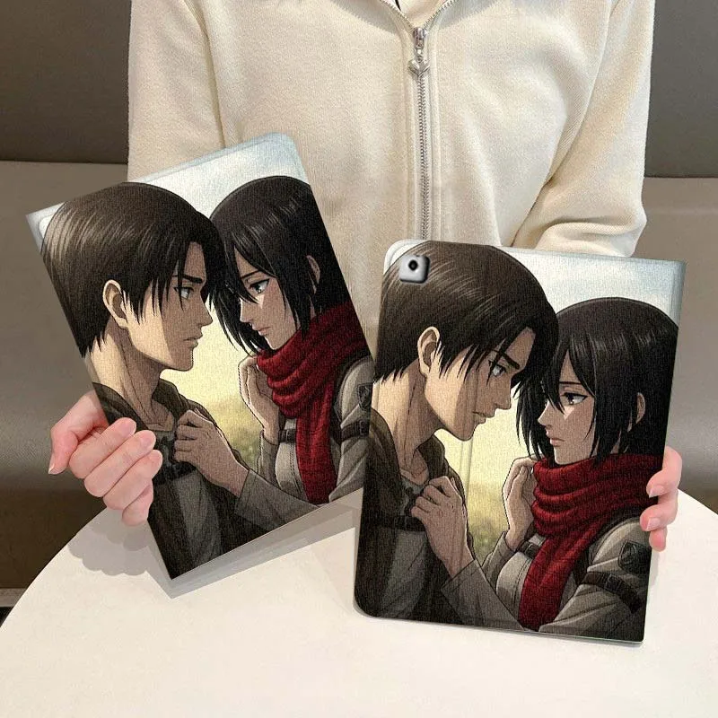 

Attack on Titan Couples For iPad Pro Air Mini 2 3 4 5 6 7 7th 8th 9th 10th 11th 10.2 9.7 10.5 10.9 11 12.9 13 Tablet Case