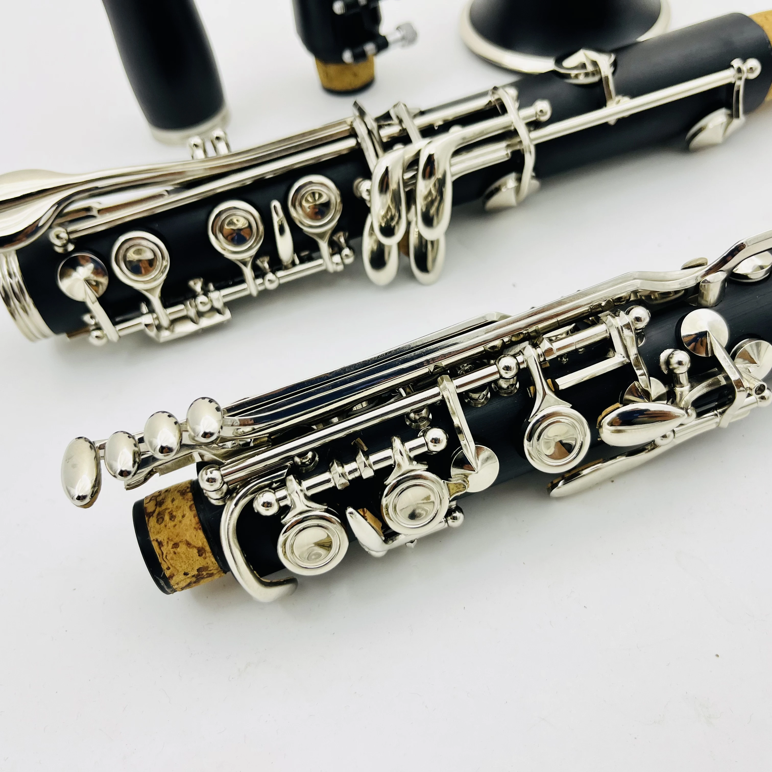 MARGEWATE MCL-300 B Flat Clarinet Bakelite Wood Playing Musical Instruments Clarinet with Accessories